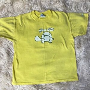Vintage Dawls T-shirt Turtle “speed kills” glows in dark womens medium